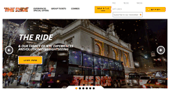 Desktop Screenshot of experiencetheride.com